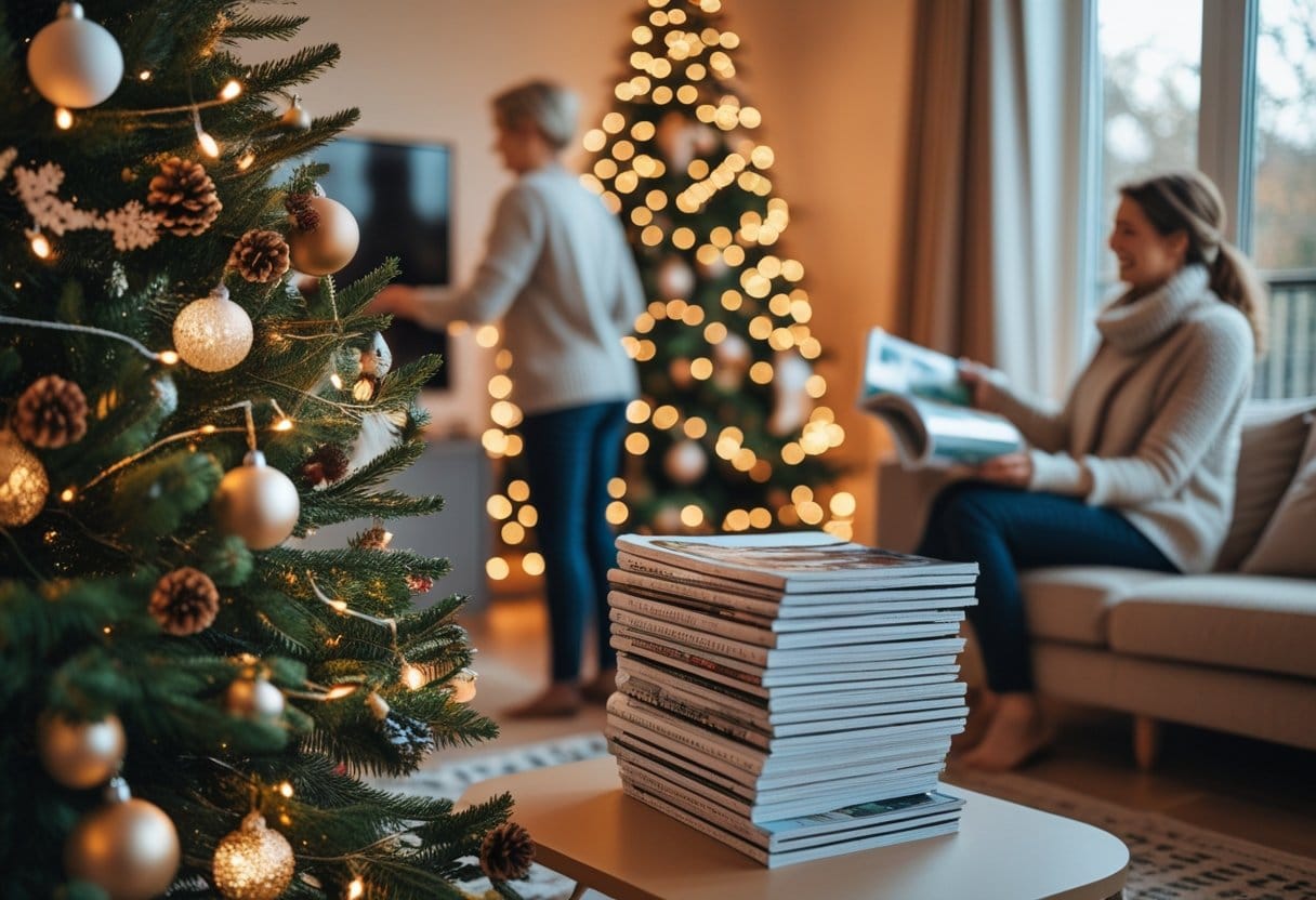 Saadan skaber du den perfekte julestemning med juletrae pynt og magasiner